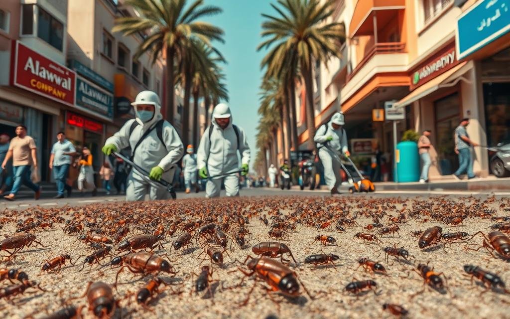 مكافحة حشرات الخمرة بجدة