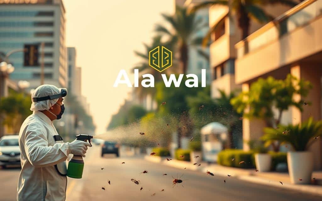 مكافحة حشرات حي الفيصلية بجدة شركة الخط الأول