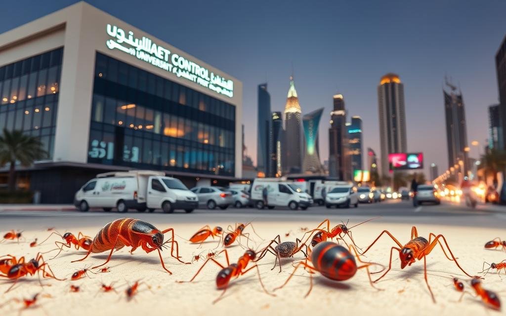 مكافحة حشرات حي الجامعة بجدة