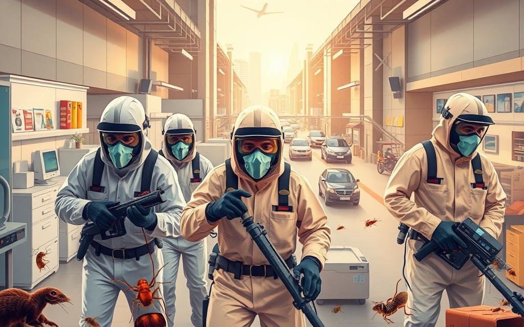مكافحة حشرات حي الواحة بجدة شركة الخط الأول