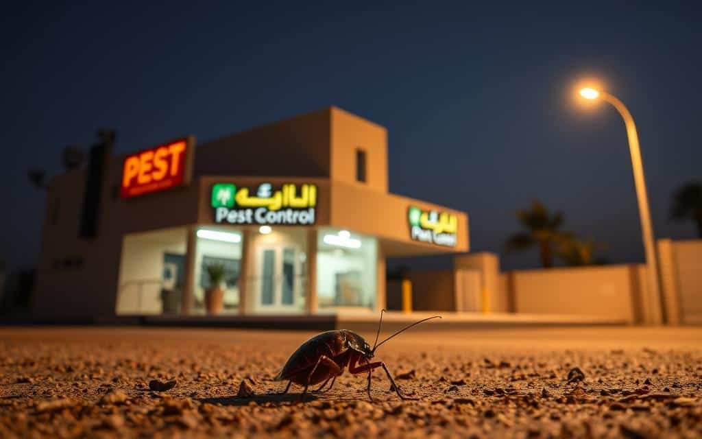 مكافحة الصراصير بجدة