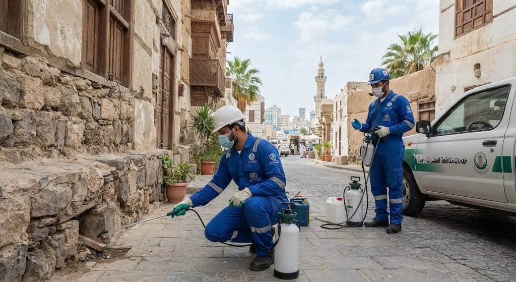 مكافحة الحشرات في جدة